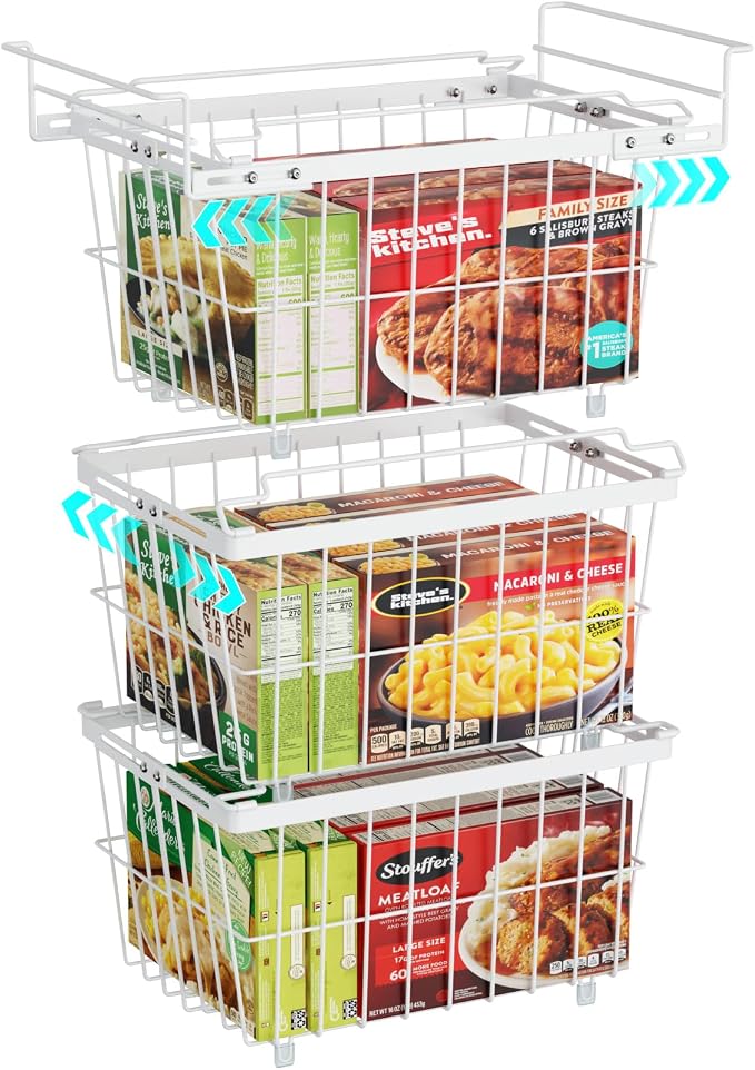 iSPECLE Freezer Organizer Bins by iSPECLE