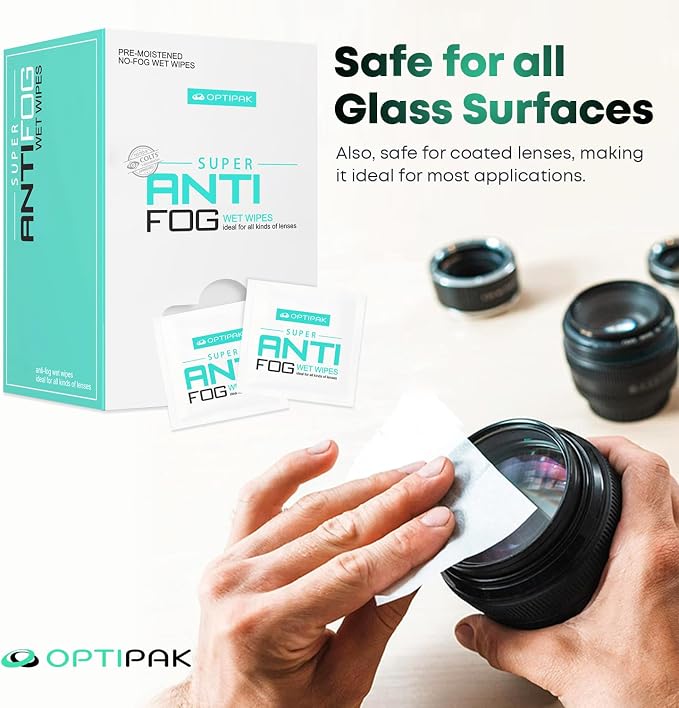Opti-Pak Anti-Fog Pre-moistened Wipes - Image 6