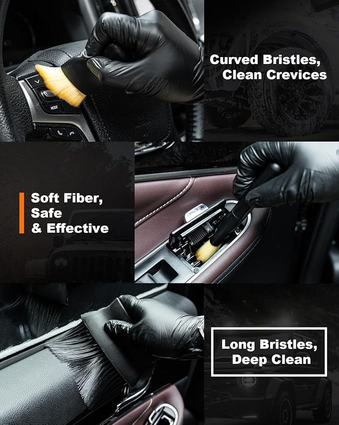 Windshield Cleaner Tool, Inside Windshield Cleaning Kit - Image 4