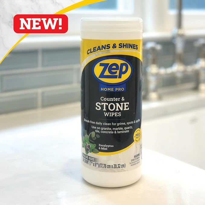 Zep Home Pro Counter & Stone Wipes 50 count - Image 8