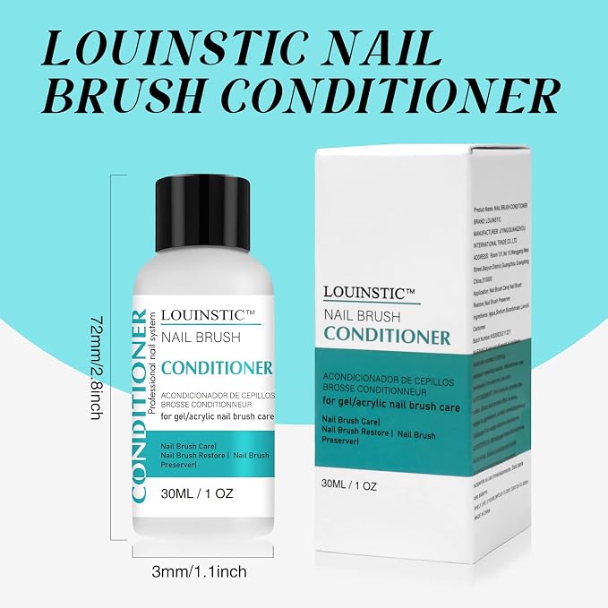 LOUINSTIC Nail Brush Cleaner and Conditioner - Image 7