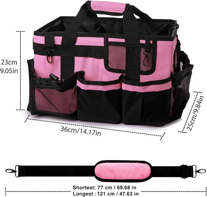 Large Cleaning Caddy Bag with Built-in Support Board, Wearable Cleaning - Image 5