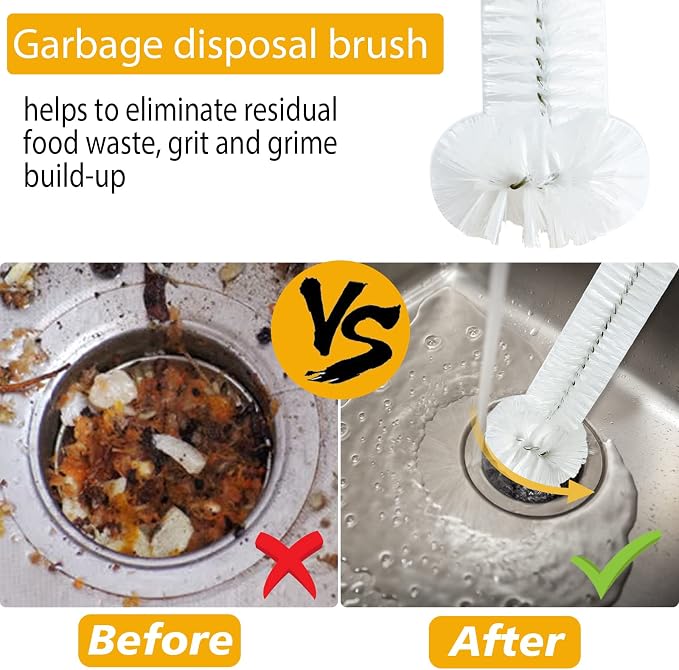 Garbage Disposal Cleaner Brush Garbage Disposal Brush Cleaning Brush Disposer - Image 5