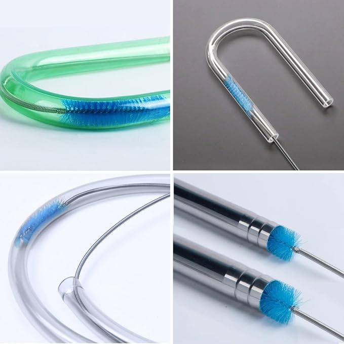 Flexible Long Drain Brush, Double Elastic Ended Nylon Cleaner Hose Tube Pipe - Image 5