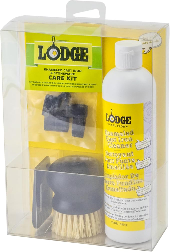 Lodge Enameled Cast Iron & Ceramic Stoneware Cleaner Care Kit - Image 3