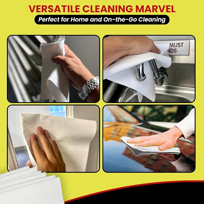 Microfiber Glass Cleaning Cloths, 6 Pack - Image 5