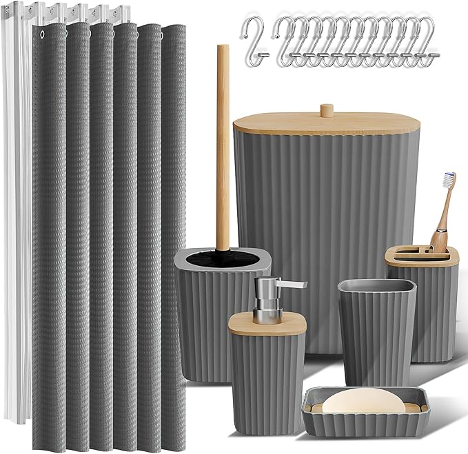 Clara Clark Bathroom Accessories Set by ClaraClark