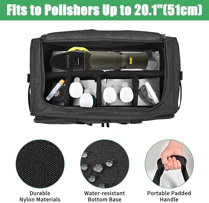 Extra Large Car Detailing Bag, Cleaning Caddy - Image 2