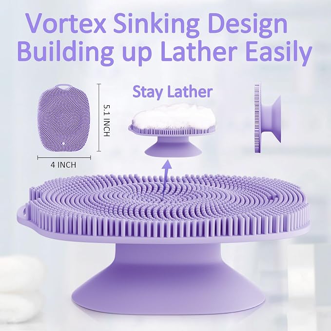 Soft Silicone Body Scrubber, Gentle Like a Hand Exfoliating Your Skin and Build - Image 6