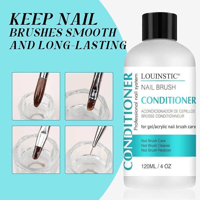 LOUINSTIC Acrylic Nail Brush Cleaner - Image 5