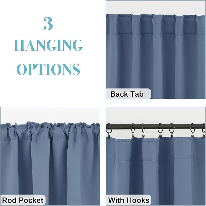 RYB HOME Small Window Curtains - Image 6