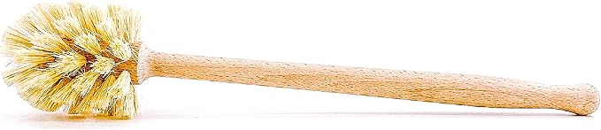 husMait Bottle Brush with Extra Long Wood Handle and Strong Bristles - Image 6