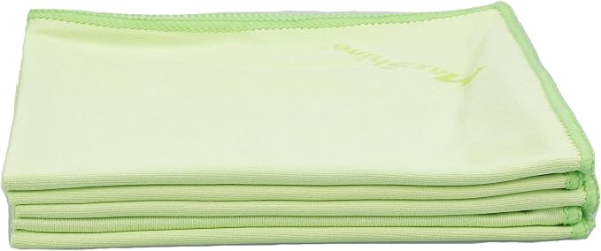 Maxshine 16” x 16” Universal Glass Cleaning Microfiber Towels, High-Clarity - Image 2