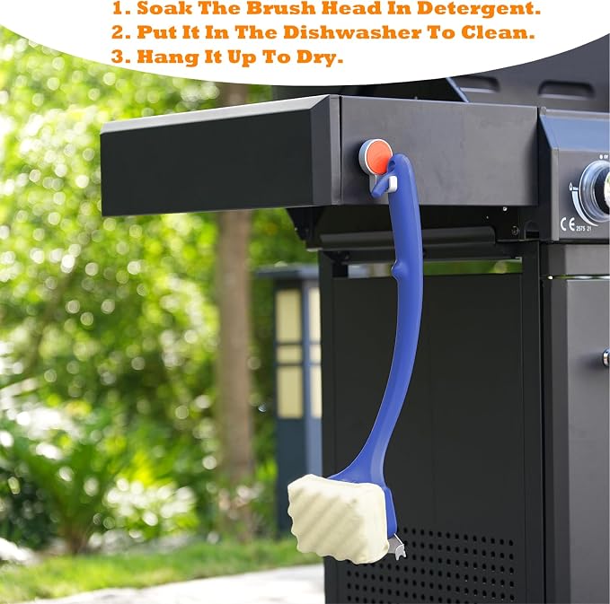 Grill Brush Bristle Free, BBQ Grill Brush - Image 7