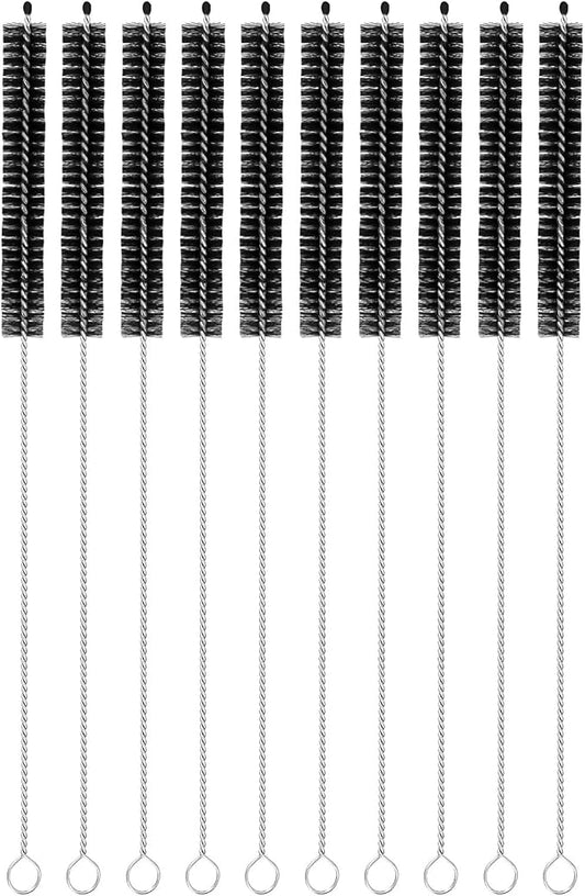uxcell 10Pcs Drinking Straw Cleaning Brushes, Sippy Cup, Bottle and Tube by uxcell