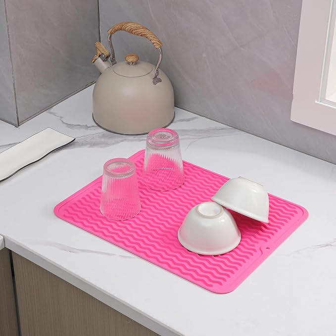 Silicone Dish Drying Mat for Multiple Usage, Easy clean, Eco-friendly, - Image 7