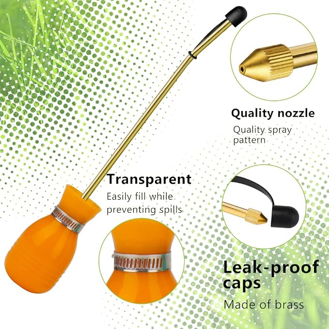 Powder Duster - Large Diatomaceous Earth Bulb Duster Applicator - Image 7