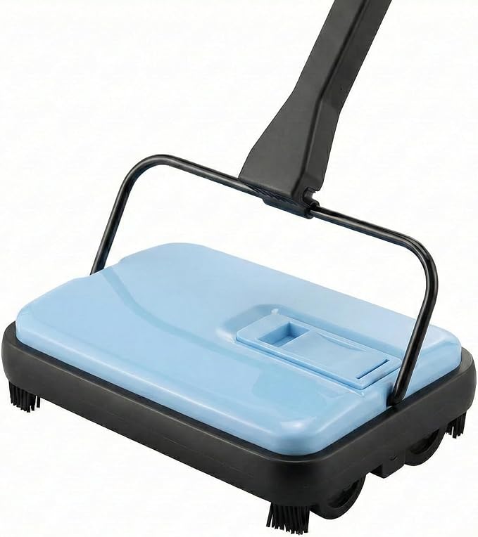 Manual Carpet Sweeper, Electric-Free Quiet Floor Sweeper by Unknown