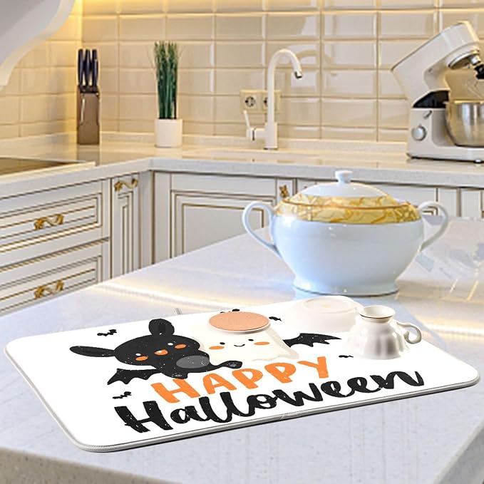 Happy Halloween Dish Drying Mat - Image 6