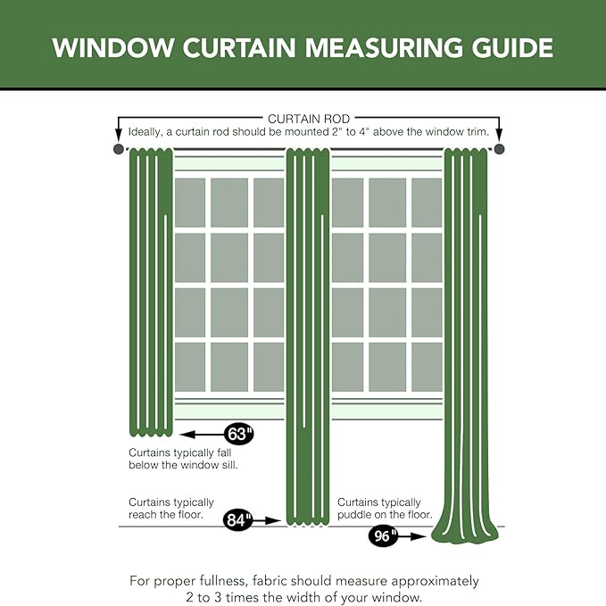 Green Lace French Delicacy Curtains 63 Inches Long -Rod Pocket Luxury Vintage Bow Butterfly Sheer Lace Flower Curtains for Living Room Bedroom，52 x 63 Inch, 2 Panels
