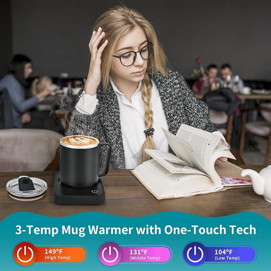 VOBAGA Coffee Mug Warmer & Mug Set - Image 2