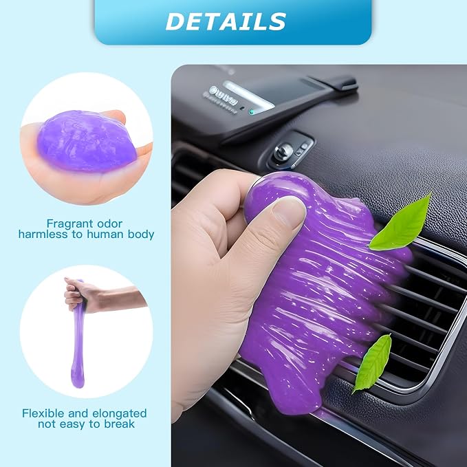 Car Cleaning Gel, Reusable Car Cleaning Putty - Image 3