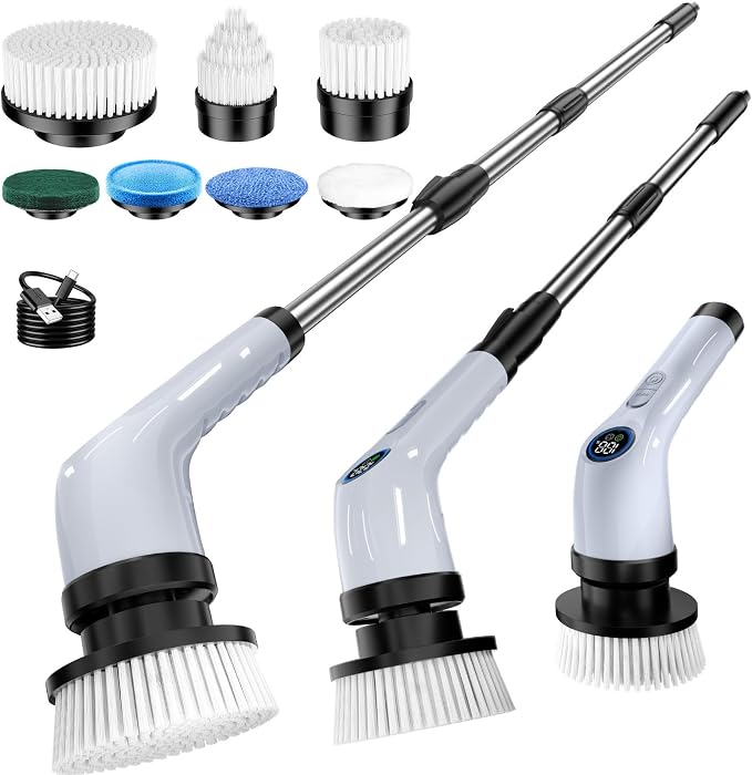 Electric Spin Scrubber Upgraded Battery by EYEFEAT