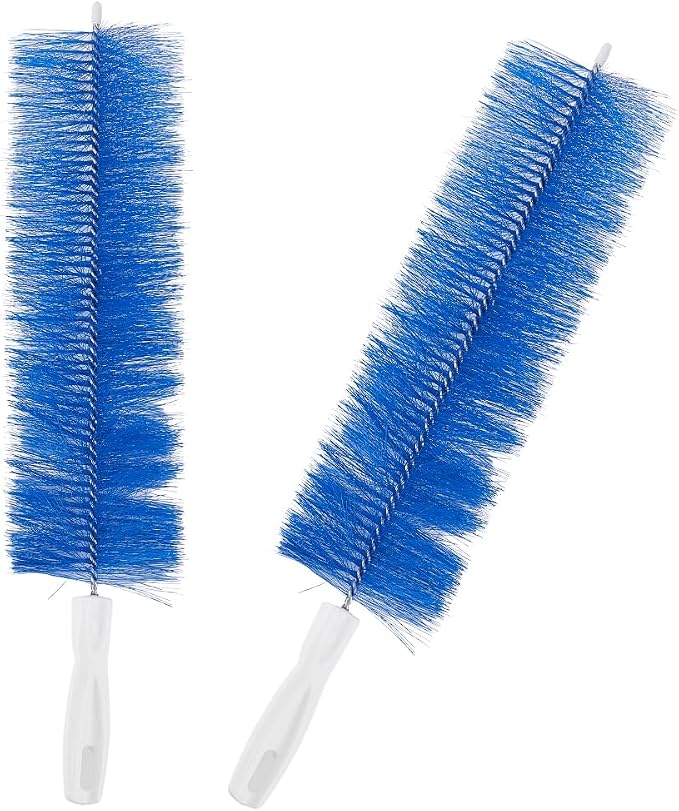 CREATCABIN 2Pcs Bendable Fan Duster Fan Cleaner Brush Blue Nylon by CREATCABIN