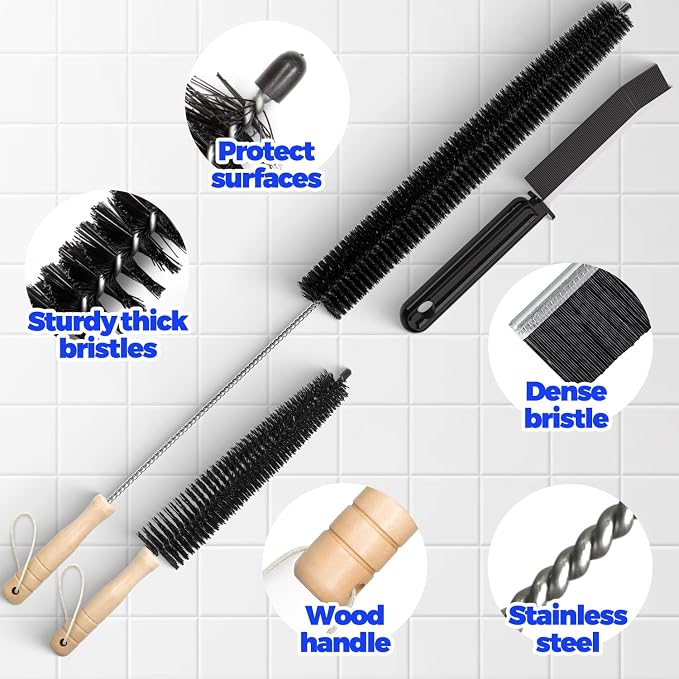 Holikme 3 Pieces Dryer Vent Cleaner Kit - Image 5