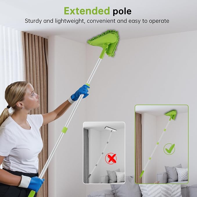 Wall & Baseboard Cleaner Mop Tool - Image 6