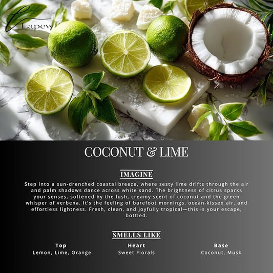 Coconut & Lime Carpet Freshener Powder Refill 36 oz | Powerful Odor Eliminator - Image 2
