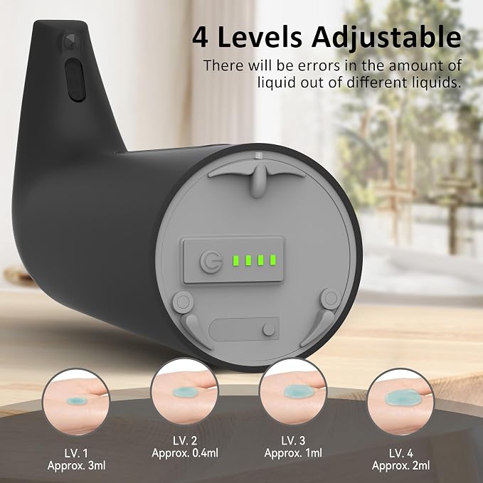 Convenient Automatic Soap Dispenser, 4 Adjustable Levels Touchless Hand - Image 6