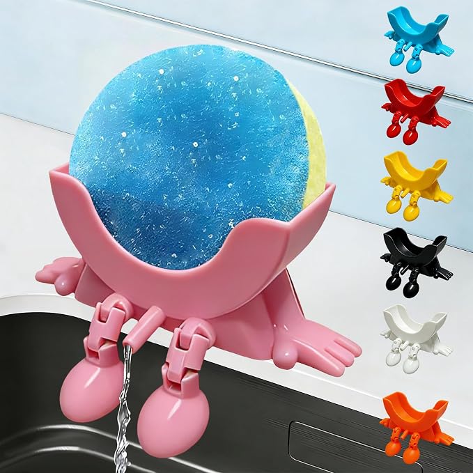 Cute Hanging Sponge Holder by Unknown
