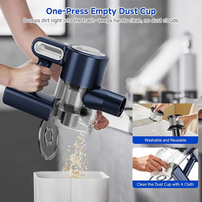 Cordless Vacuum Cleaner for Home: 6-in-1 Stick Vacuum - Image 7