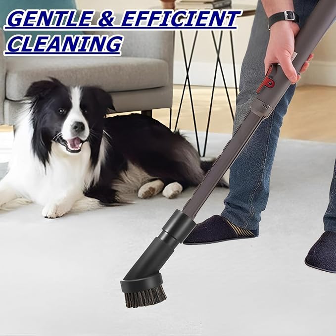 Vacuum Brush Attachment, 25/35mm Horse Hair Brush - Image 6