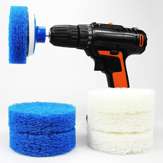 7 Piece Drill Brush Attachment Set by Cooptop