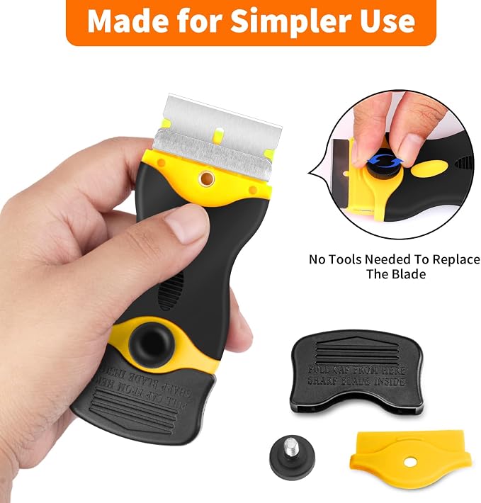 Plastic Razor Blade Scraper Double Sided - Image 5