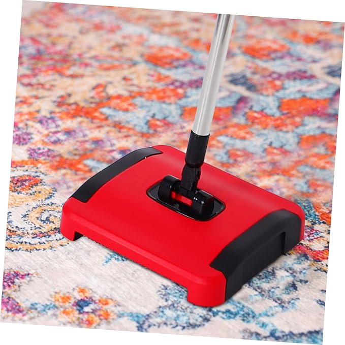 1Set Adjustable Height Manual Carpet Sweeper - Image 5