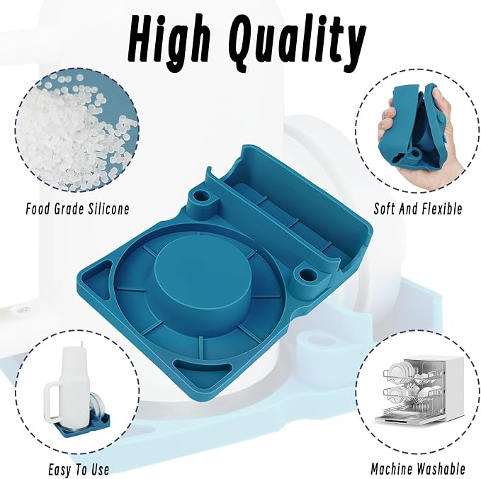 Bottle Drying Rack for Stanley Cup, Food Grade Silicone Holder Stand for Water - Image 6