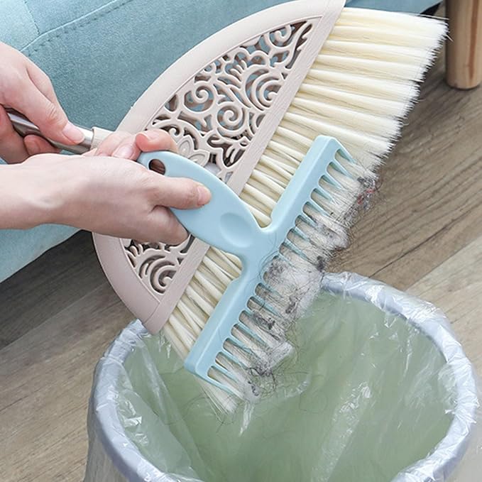 Household Broom Hair Removal Comb, Bathroom Sewer Hairs Collectors Cleaning - Image 3