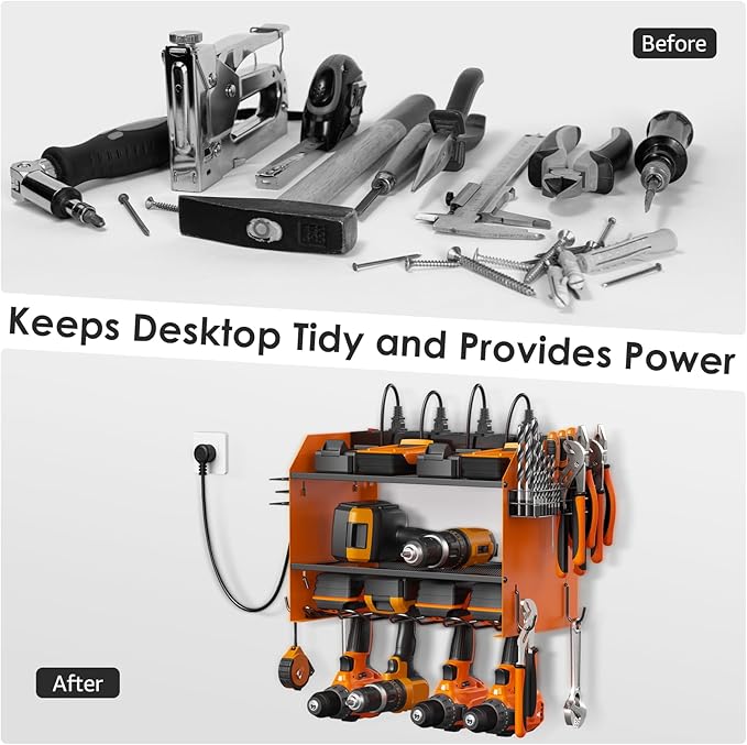 CCCEI Set Power Tool Organizer Wall Mount - Image 4