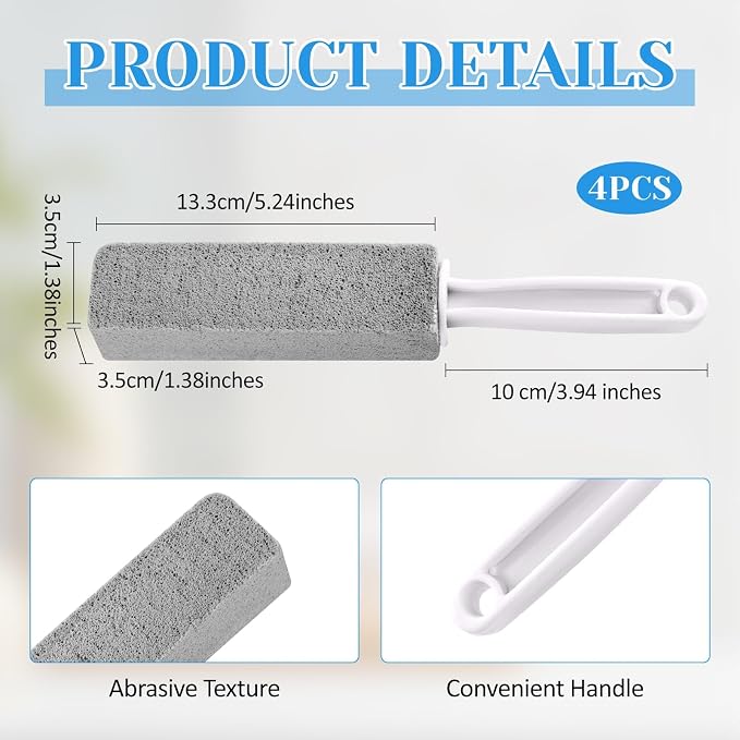 4 Pack Toilet Pumice Stone - Image 2