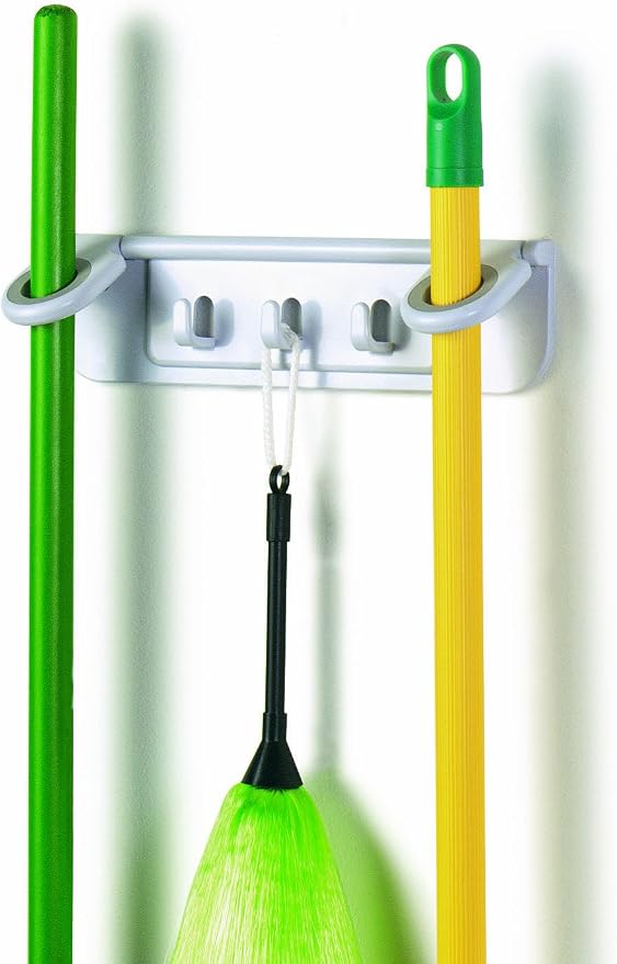 Spectrum Diversified Mop and Broom Holder and Organizer - Image 3