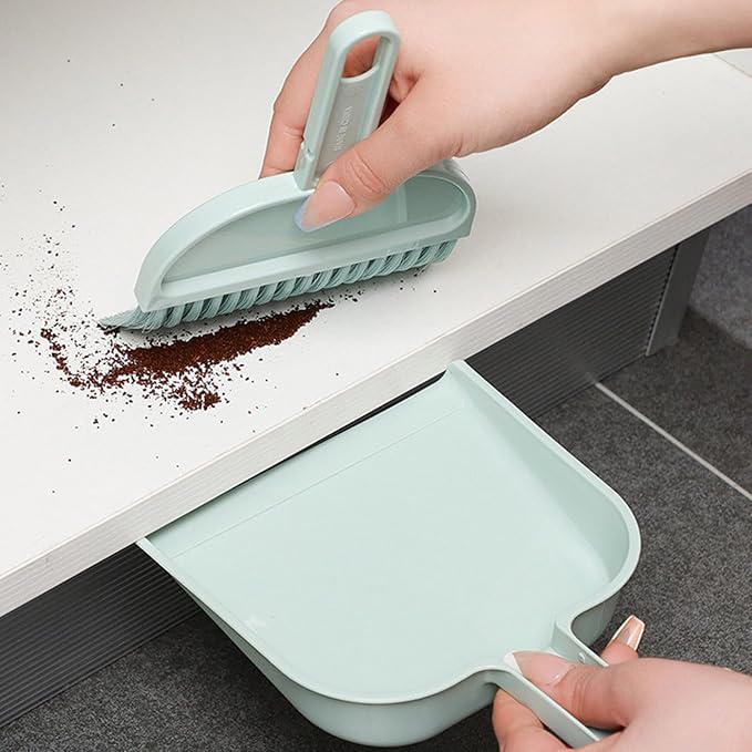 Dust Pan, Lightweight Mini Handheld Handheld Broom and Dustpan Set - Image 7