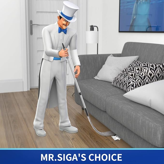MR.SIGA Flexible Microfiber Long Duster - Image 2