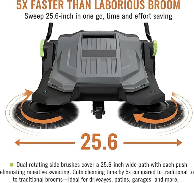 Manual Walk-Behind Floor Sweeper - Image 3