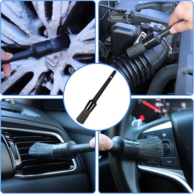 NIKCOSMK Wheel Brush, Wheel & Rim Cleaner Brush, Tire Brush, Wheel Cleaning - Image 4