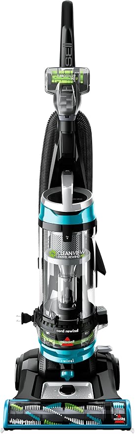 Bissell 2254 CleanView Swivel Rewind Pet Upright Bagless Vacuum, Automatic Cord by BISSELL