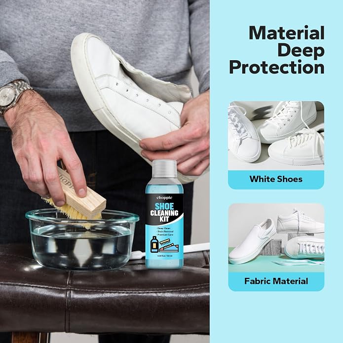 Choppie 2-in-1 Shoe Cleaner Kit, Suede Shoe Cleaner, Shoe Cleaning Kit - Image 4
