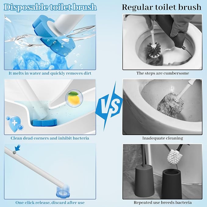 Disposable Toilet Brush Set - Image 7